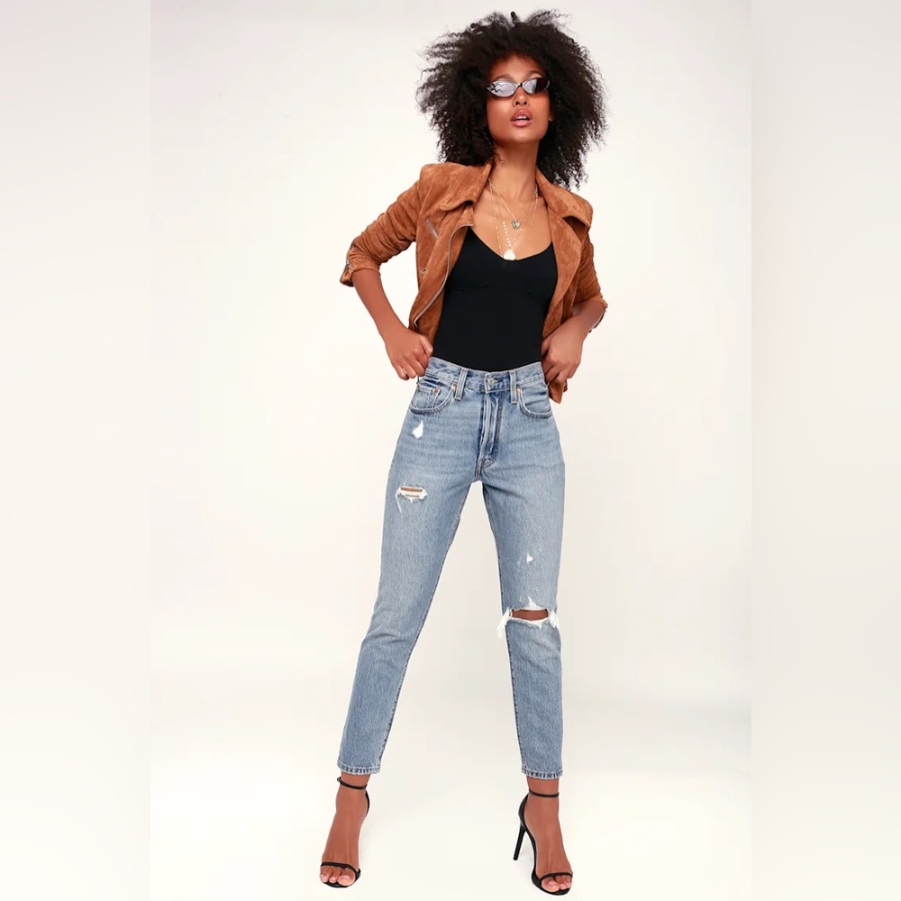 Levi's Denim 501 Skinny Jeans 25x28 NWT
